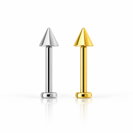 Piercing em Titânio - Spike - Pin Push - 7TRG275