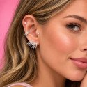 Piercing Labret Push Pin Mini Baguete Hexagonal em Titânio - 7TRG284