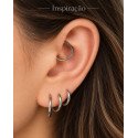 Piercing Argola Segmento Articulado em Aço - 6ORE484