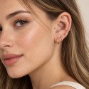 Piercing Argola Segmento Articulado em Aço PVD Gold - 6ORE506