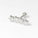 Piercing de Orelha com Estrelinhas - 6ORE316