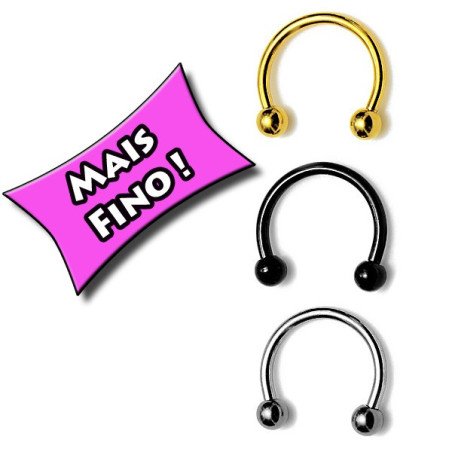 Piercing para Nariz - Ferradura - 2NAA60