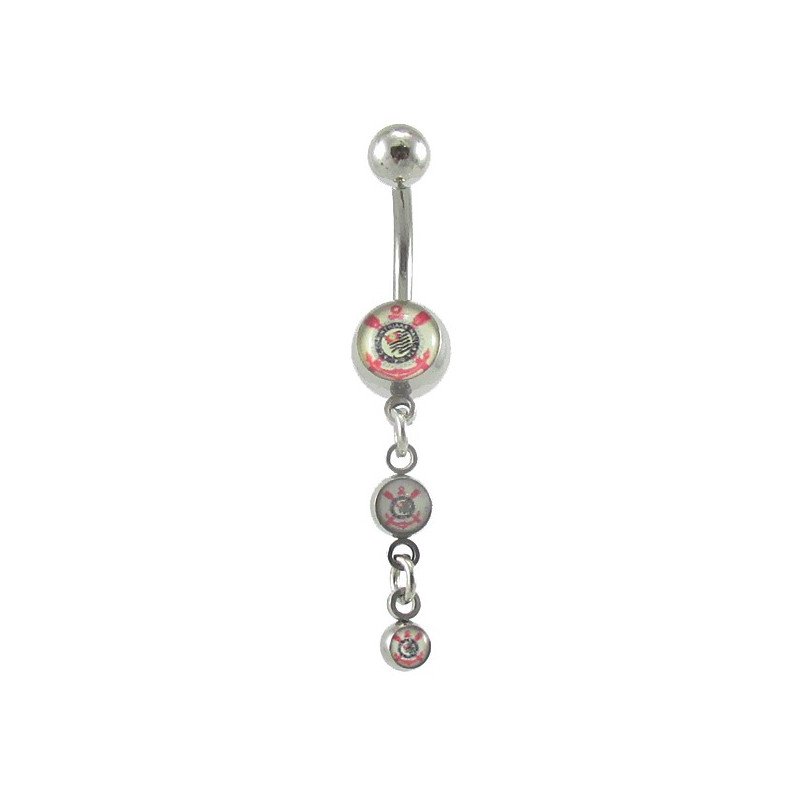 Piercing de Umbigo - Times de Futebol - 1DIV141