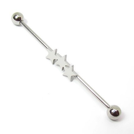 Piercings Transversal - Estrelas - 5TRA93