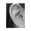 Piercing de Orelha - Aço Cirúrgico - Coração - Daith - 6ORE593
