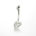 Piercing Rook / Íntimo Genital - Christina - Coração - 18INT16