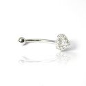 Piercing Rook / Íntimo Genital - Christina - Coração - 18INT16