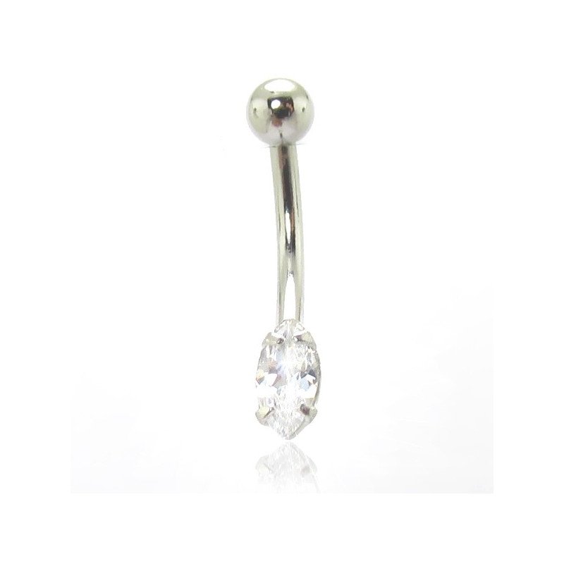 Piercing Rook / Íntimo Genital - Christina - Mini Naveti - ZIrcônia -18INT18