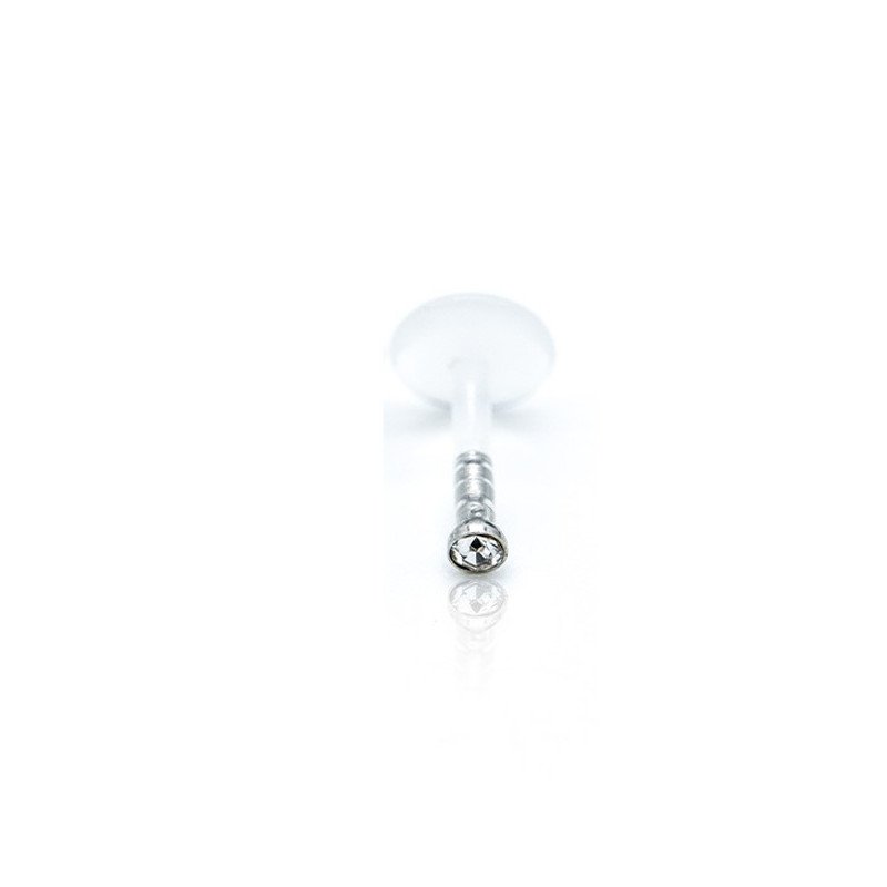 Piercing de Orelha - Labret - Tragus - Bioplast - 7TRG114