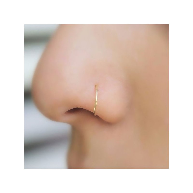 Piercings de Nariz - PVD Gold - Aço Cirúrgico - 2NAA54