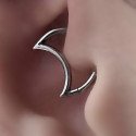 Piercing Daith - Meia Lua em Titânio - 6ORE864