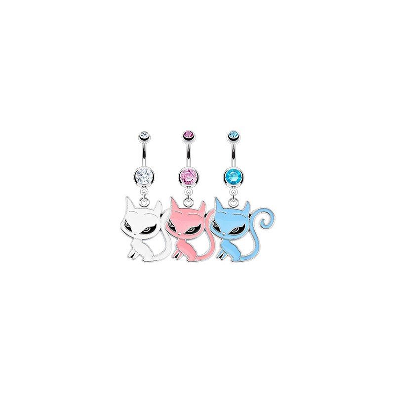 Piercing de Umbigo - Gato – 1ANI58