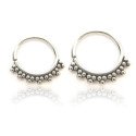 Piercing para Daith ou Septo - Argolinha Tribal de Torção - Aço Cirúrgico - 6ORE990