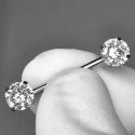 Piercing para Mamilo Pin Push - 14MAM07