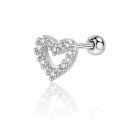 Piercing para Orelha com Lindo Coração - 6ORE353