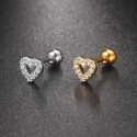 Piercing para Orelha com Lindo Coração - 6ORE353