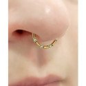 Piercing para Daith ou Septo - Argolinha Clicker - Aço Cirúrgico - 6ORE1019