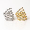 Piercing para Orelha Ear Cuff Fake Luxo Cravejado – Brilho sem Furo - 6ORE1023