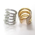 Piercing para Orelha Ear Cuff Fake Luxo Cravejado – Brilho sem Furo - 6ORE1023