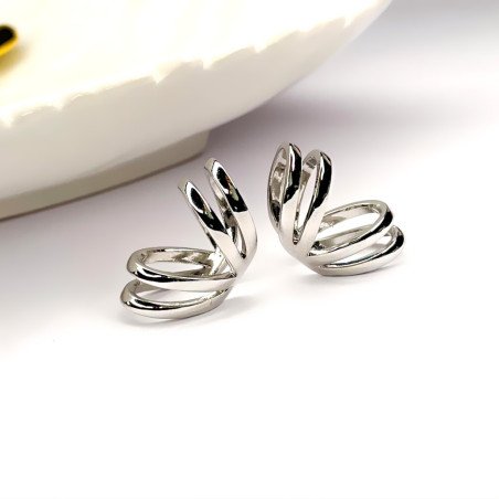 Piercing para Orelha Ear Cuff Fake Liso – Brilhe sem Furo - 6ORE1043