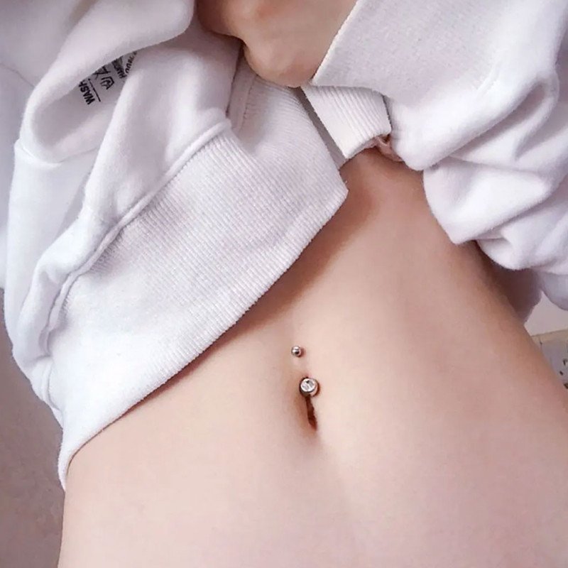 Piercings de Umbigo - Simples - 1SIM01