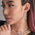 Piercing para Orelha Ear Cuff Fake Luxo Cravejado – Brilho sem Furo - 6ORE1023
