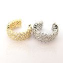 Piercing para Orelha Fake Luxo Cravejado – Brilho sem Furo - 6ORE1056
