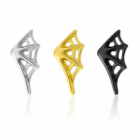 Piercing para Orelha - Labret Mini Teia em Titânio - 6ORE1067