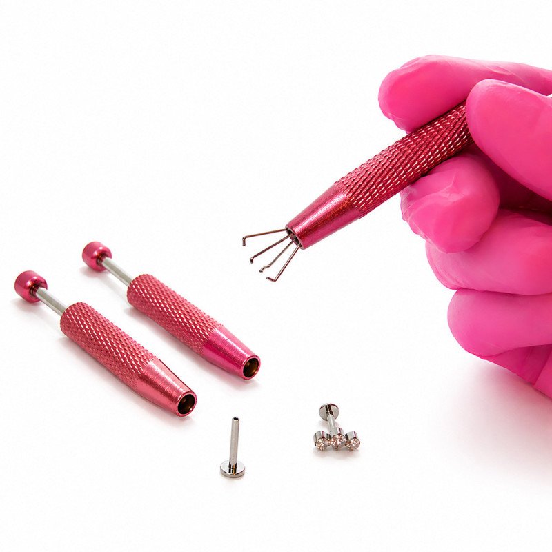 Pinça Auxiliar para Troca de Piercings - 18ACE002