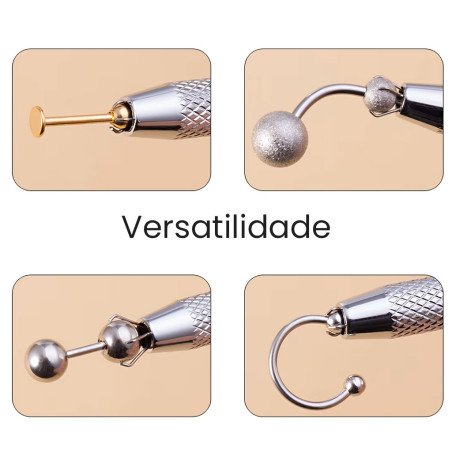 Pinça Auxiliar para Troca de Piercings - 18ACE002