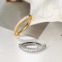 Piercing de Umbigo em Titânio com Zircônias - 1SIM151