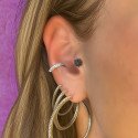 Piercing Pin Push Tragus ou Hélix - Prata - 7TRG282
