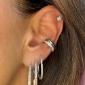 Piercing Fake Cravejado em Zircônias - 6ORE1082