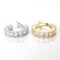 Piercing para Orelha Semi Joia Cravejada – Brilho sem Furo - 6ORE1096