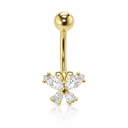 Piercing de Umbigo - Dourado - 1DOU33