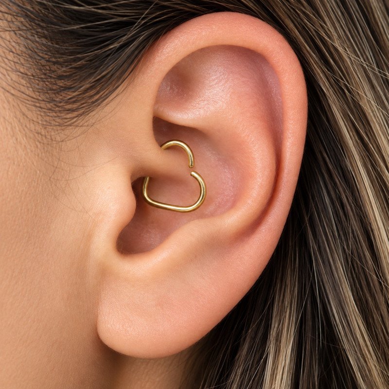 Piercing de Orelha Daith PVD Gold- 6ORE220