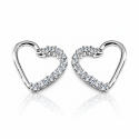Piercing de Orelha Daith com Cristais- 6ORE307