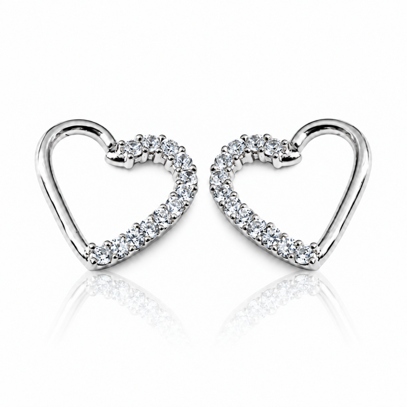 Piercing de Orelha Daith com Cristais- 6ORE307
