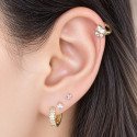 Piercing de Orelha - Argolinha Borboleta - 6ORE312