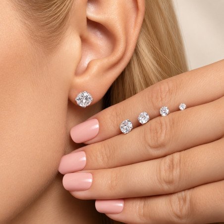 Piercing para Orelha ou Tragus - Ponto de Luz - 6ORE340