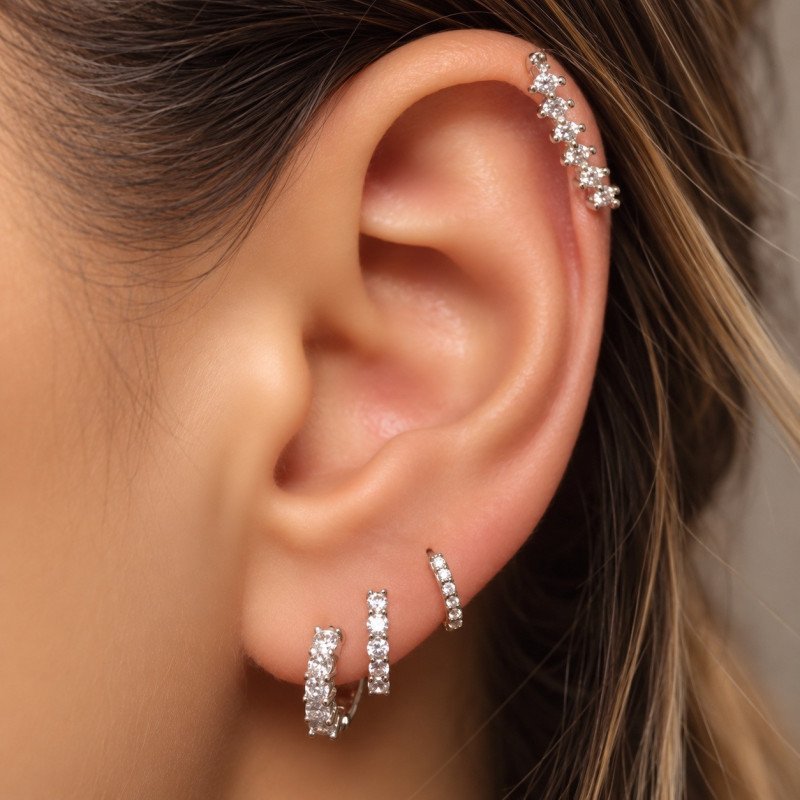 Piercing Cluster Zircônia - 6ORE406