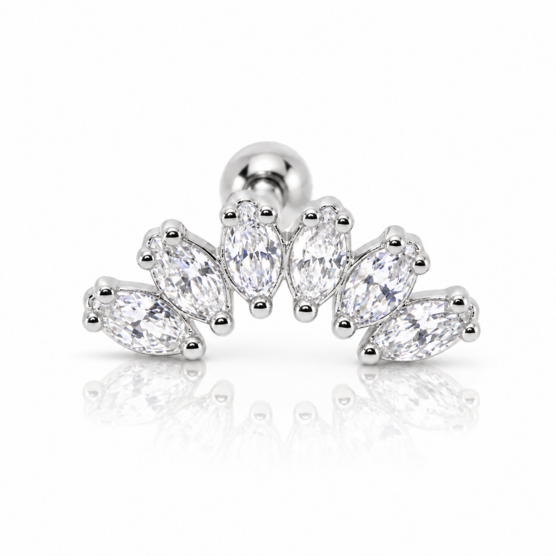 Piercing Cluster Zircônia - 6ORE477