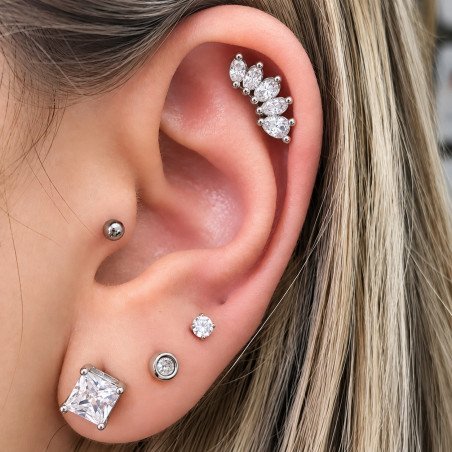 Piercing Cluster Zircônia - 6ORE477