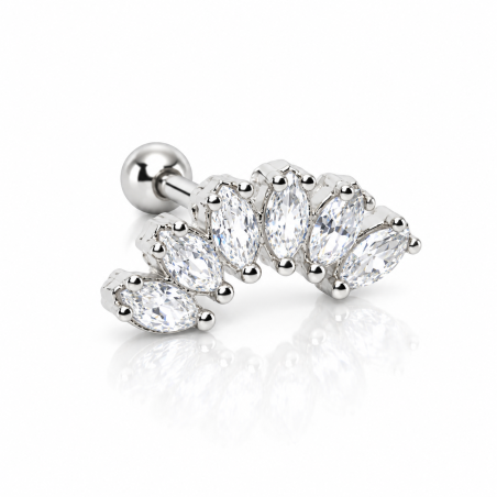Piercing Cluster Zircônia - 6ORE477