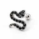 Piercing de Orelha - Serpente - 6ORE486