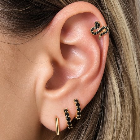 Piercing de Orelha - Serpente - 6ORE486