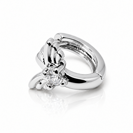 Piercing de Orelha - Argolinha com Asas - 6ORE501