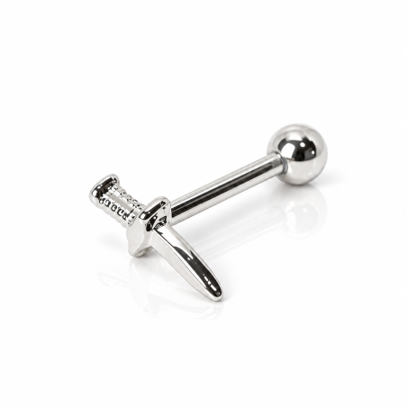 Piercing de Orelha com Adaga - 6ORE512