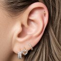 Piercing de Orelha com Adaga - 6ORE512