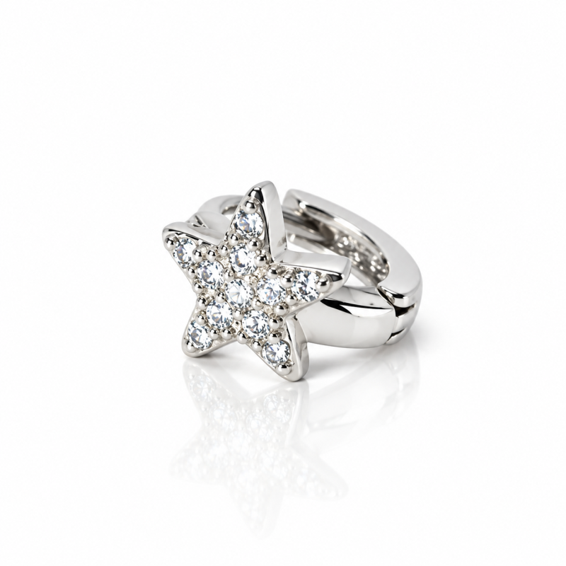Piercing de Orelha - Argolinha Clicker Divina - 6ORE522